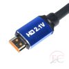 HCT 028-198 HDMI-HDMI 2,1V kábel, 8K, Aranyozott, 1m