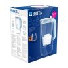 BRITA 1050452 Glass Jug üveg vízszűrő kancsó 2.5L világoskék