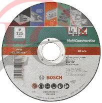 Bosch 2.609.256.307 egyenes Multi Construction darabolótárcsa 125 x 1mm