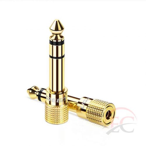 Ugreen adapter 3.5mm micro jack to 6.35 mm mini jack Arany (20503)