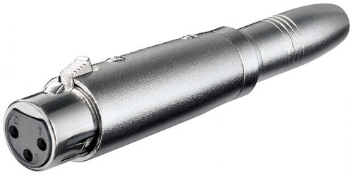 Goobay XLR 003 6.35mm 3pin