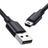 UGREEN US132 USB - mini USB kábel, 2m (fekete) (30472)