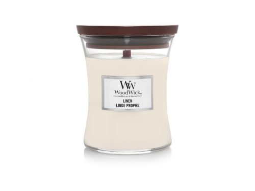 WoodWick 31881 Linen Közepes Üveg