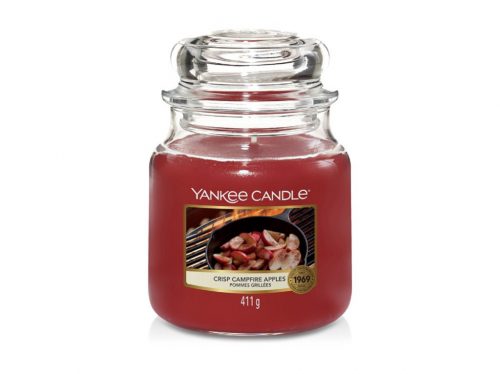 Yankee Candle 36552Crisp Campfire Apples Classic közepes gyertya 411 g