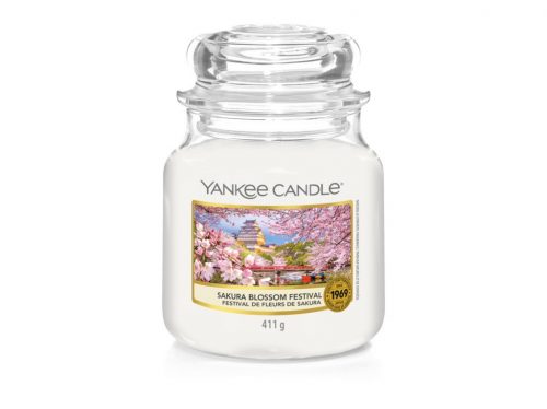 YANKEE CANDLE 39241 SAKURA BLOSSOM FESTIVAL CLASSIC KÖZEPES, 411g