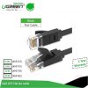 Ugreen 50172 Ethernet patchcord kábel RJ45 Cat 6, UTP 0,5m fekete