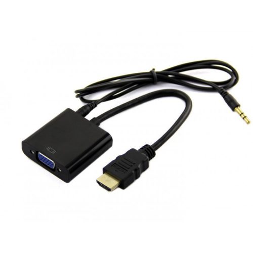 Goobay DE 51758 HDMI-VGA átalakító adapter