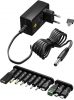 Goobay 64570 Univerzális hálózati DC adapter 3V-12V, max. 27W/2,25A, 11 különböző méretű csatlakozóval