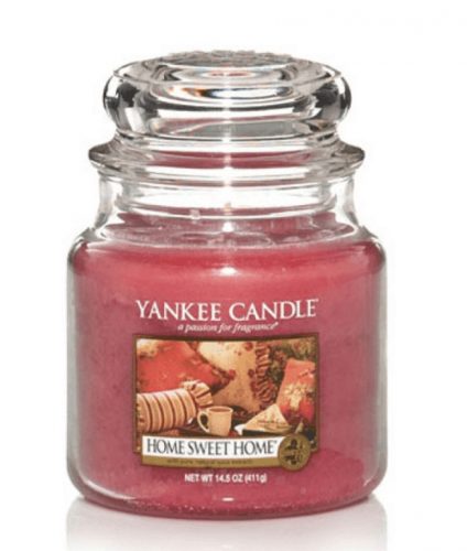 Yankee Candle Yankee gyertya HOME SWEET HOME Közepes gyertya 411 g