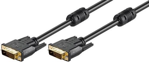 Goobay 93110, DVI-D DUAL LINK kábel, aranyozott 2 m