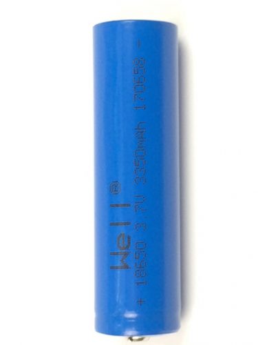 Well ACCU-18650L/335-TH-WL ipari akkumulátor, 3350 mAh