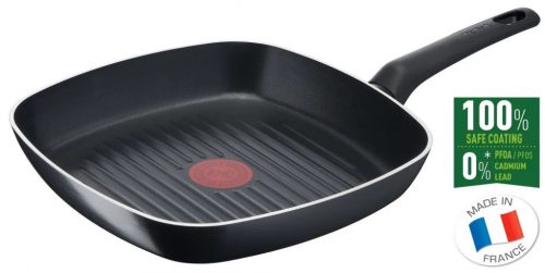 Tefal B5564053 Simple Cook 26 x 26cm Grill serpenyő - Fekete