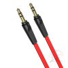 Borofone BL6 audio kábel mini jack 3,5 mm AUX 1m, piros