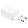 Borofone BN9 hálózati töltő 2xUSB-C QC3.0 PD 35W, fehér