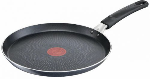 Tefal Force Grey Twin Palacsintasütő 25 cm alumínium nemtapadó titanium bevonat Easy Start red, C3851053