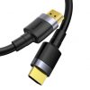 Baseus Cafule HDMI 2.0 kábel 4K 60 Hz 3D 18 Gbps 1m, fekete (CADKLF-E01)