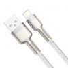 Baseus Cafule USB / Lightning kábel 2.4A 2m, fekete (CALJK-B02)