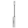 Baseus CALL52-S1 3-in-1 iP Lightning to 2x lightning + 3.5mm Audio Adapter L52 Ezüst