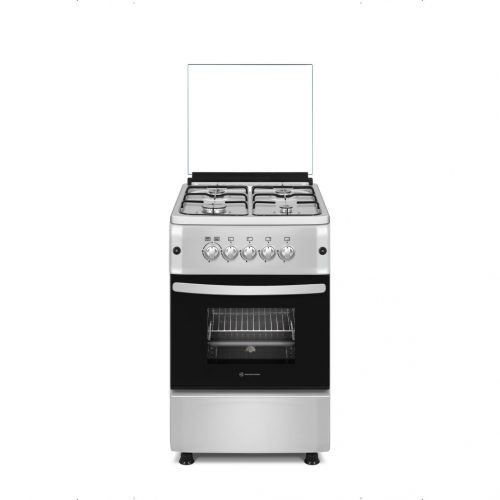 Novacook F5S40G2 INX inox gáztűzhely