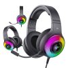 Havit H2042d RGB Vezetékes Gaming Headset - Fekete