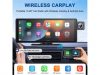 Well PLAY-CAR-EYEBALL-WL Eyeball multimédiás autós navigáció, 10,26" kijelző, Apple Carplay és Android Auto vezeték nélküli