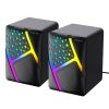 Havit SK763mini Számítógépes hangszórók 2.0 RGB (fekete)