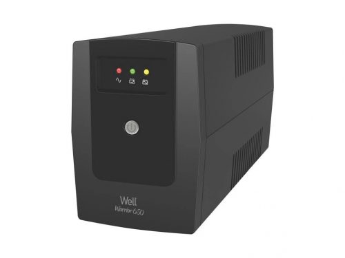 Well UPS-LINT-WARRIOR650-WL szünetmentes tápegységek UPS 390W/650VA