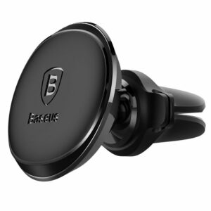 Baseus Magnetic Air Vent univerzális autós telefon tartó fekete (SUGX-A01)