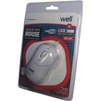 Well CMP-Mouse10-WEW Univerzális optikai egér USB-s