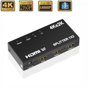 Goobay 60814 2 portos HDMI elosztó, HDMI 1.4