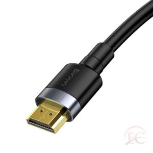 Baseus Cafule HDMI 2.0 kábel 4K 60 Hz 3D 18 Gbps 3m, fekete (CADKLF-G01)