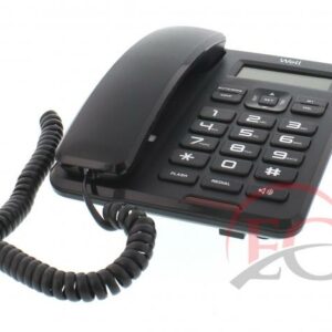 Well PHONE-CORD-CD001BK-WL vezetékes telefon, fekete