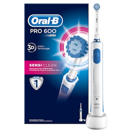 Braun Oral-B Pro 600 3D White elektromos fogkefe