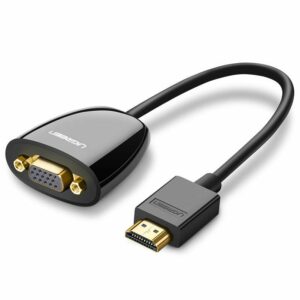 Ugreen 40253 video átalakító kábel 0,25 M HDMI A-típus (Standard) VGA (D-Sub) Fekete