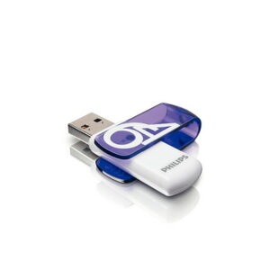 Philips PH667049 Pendrive USB 2.0 64GB Vivid Edition Purple
